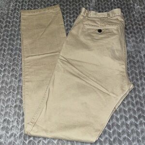 Hooke & Echo Chino Pants.  Tan.  Straight leg.